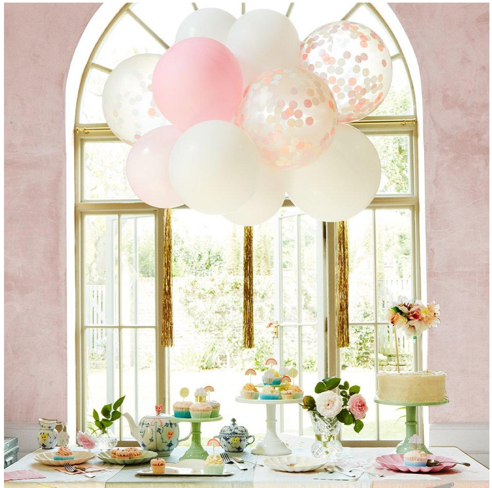 PINK BALLOON CLOUD KIT Meri Meri Balloon Kit Bonjour Fete - Party Supplies