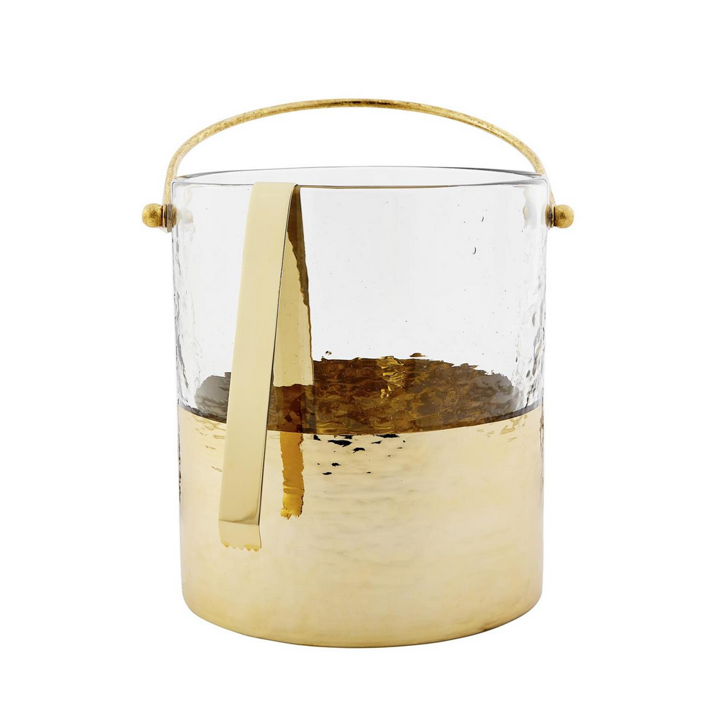 GOLD ICE BUCKET SET Mud Pie Bonjour Fete - Party Supplies