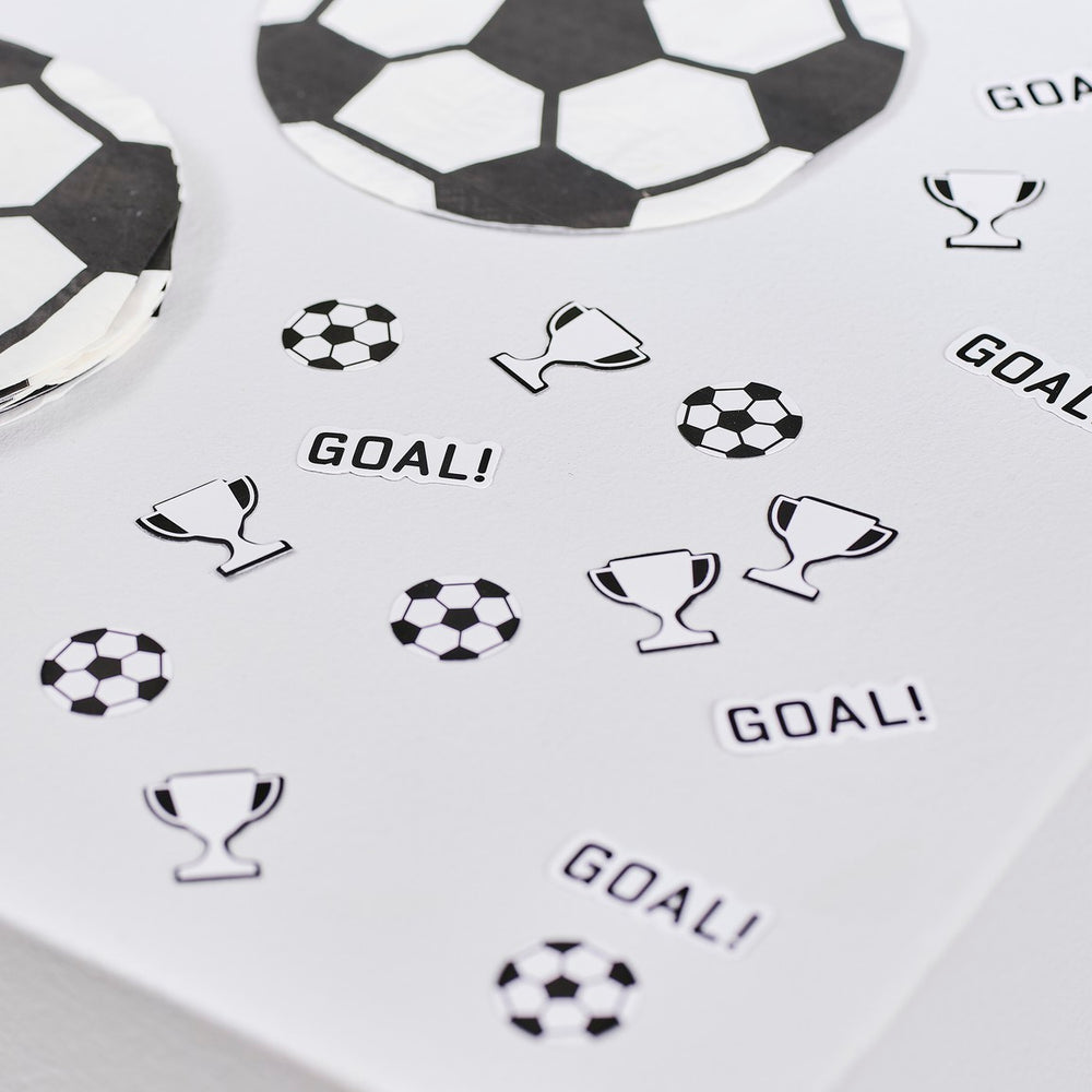 SOCCER CONFETTI Ginger Ray UK Bonjour Fete - Party Supplies