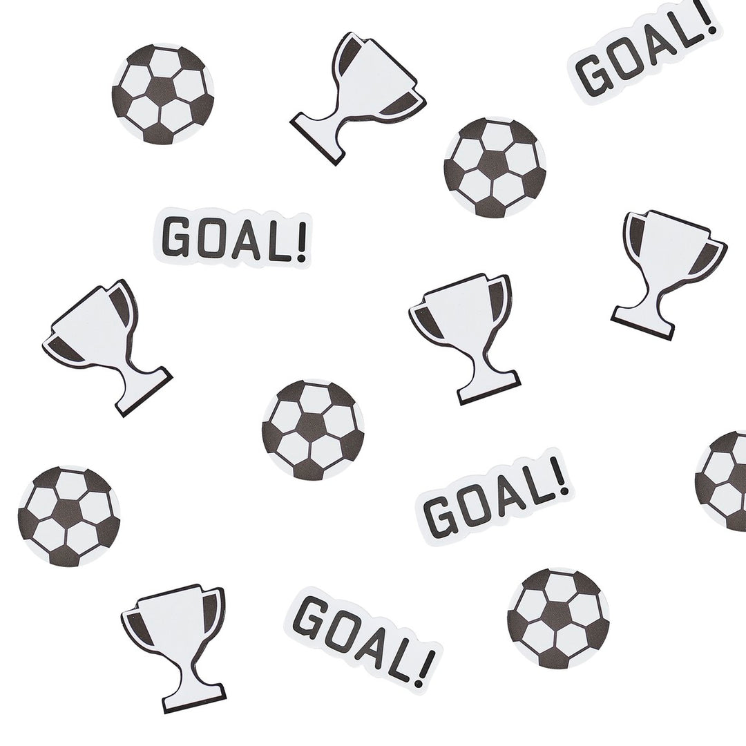 SOCCER CONFETTI Ginger Ray UK Bonjour Fete - Party Supplies