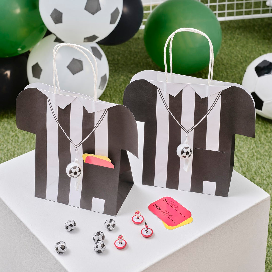 SOCCER PARTY BAGS Ginger Ray UK Bonjour Fete - Party Supplies