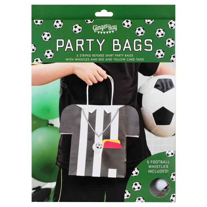 SOCCER PARTY BAGS Ginger Ray UK Bonjour Fete - Party Supplies