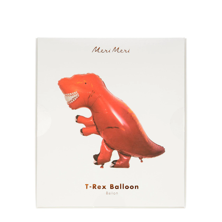 T-REX DINOSAUR FOIL BALLOON BY MERI MERI Meri Meri Balloon Bonjour Fete - Party Supplies