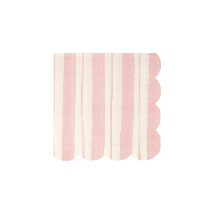 TICKING STRIPE NAPKINS Meri Meri Napkins Bonjour Fete - Party Supplies