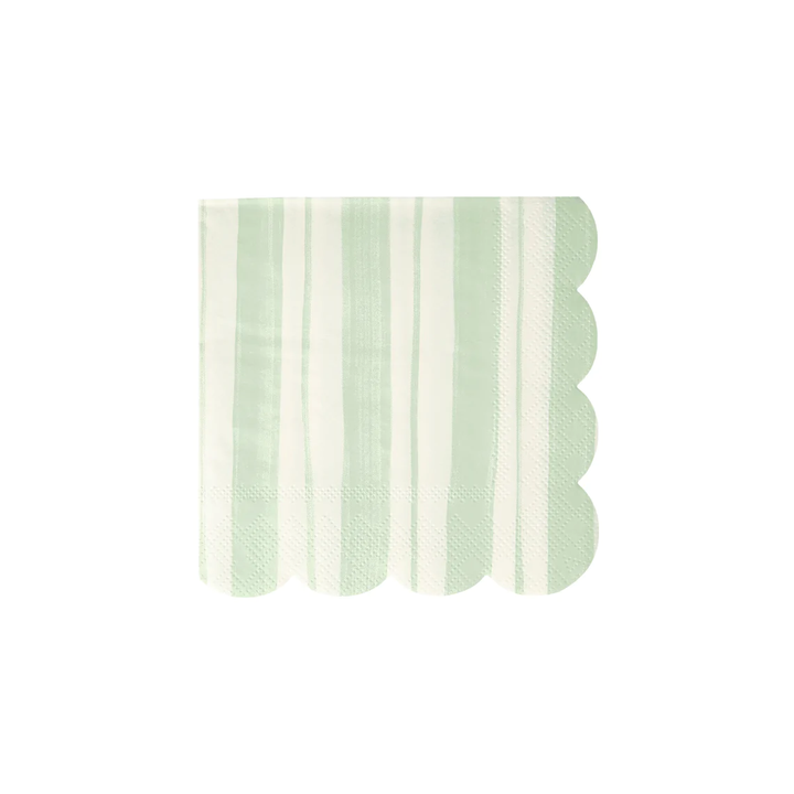 TICKING STRIPE NAPKINS Meri Meri Napkins Bonjour Fete - Party Supplies