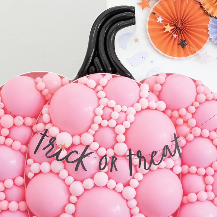 TRICK OR TREAT WORD BANNER My Mind’s Eye Halloween Party Decorations Bonjour Fete - Party Supplies