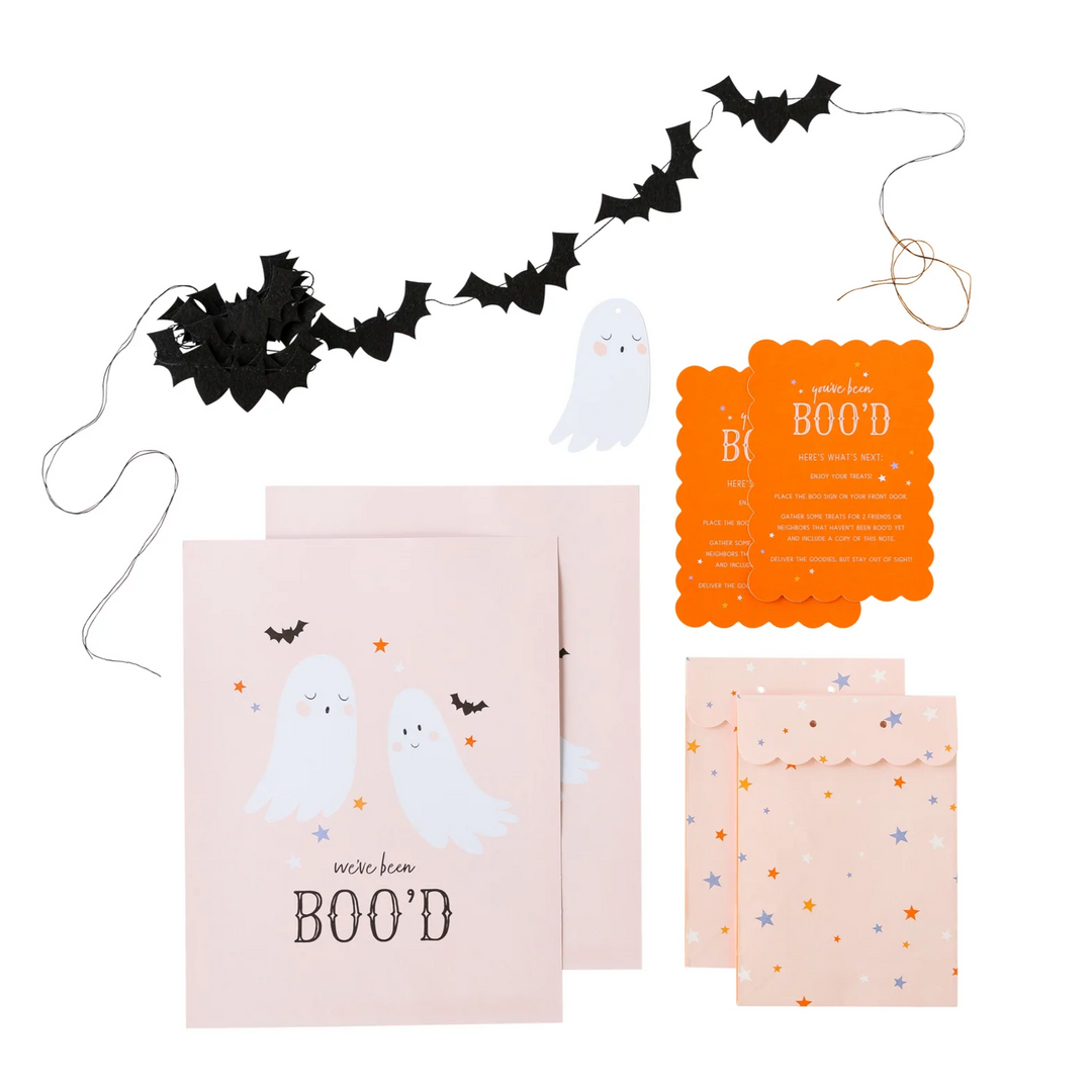 TRICK OR TREAT YOU'VE BEEN BOO'D KIT My Mind’s Eye Halloween Party Supplies Bonjour Fete - Party Supplies