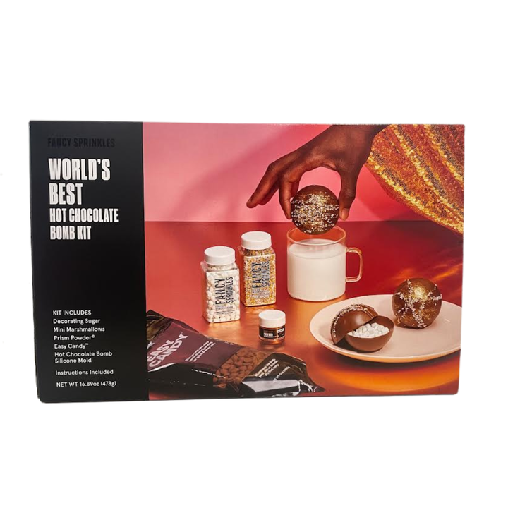 HOT COCOA BOMB KIT BY FANCY SPRINKLES Fancy Sprinkles Christmas Holiday Baking Bonjour Fete - Party Supplies