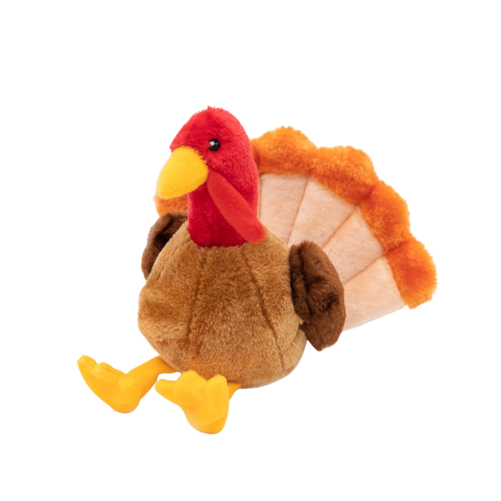 Tucker The Turkey Dog Toy Bonjour Fete Party Supplies Holiday Pet