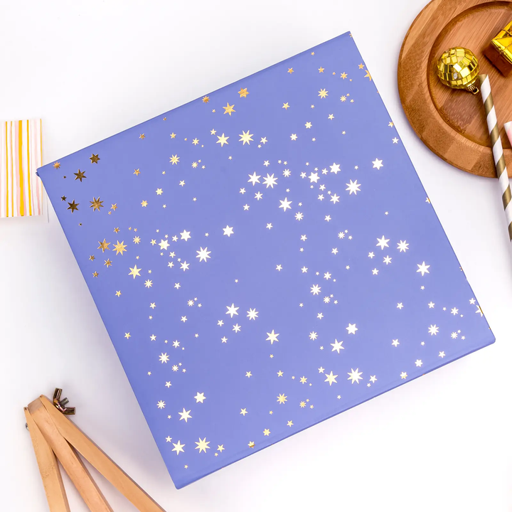 VIOLET MAGNETIC CLOSURE GIFT BOX Wrapaholic Gifts & Packing Company Gift Box Bonjour Fete - Party Supplies