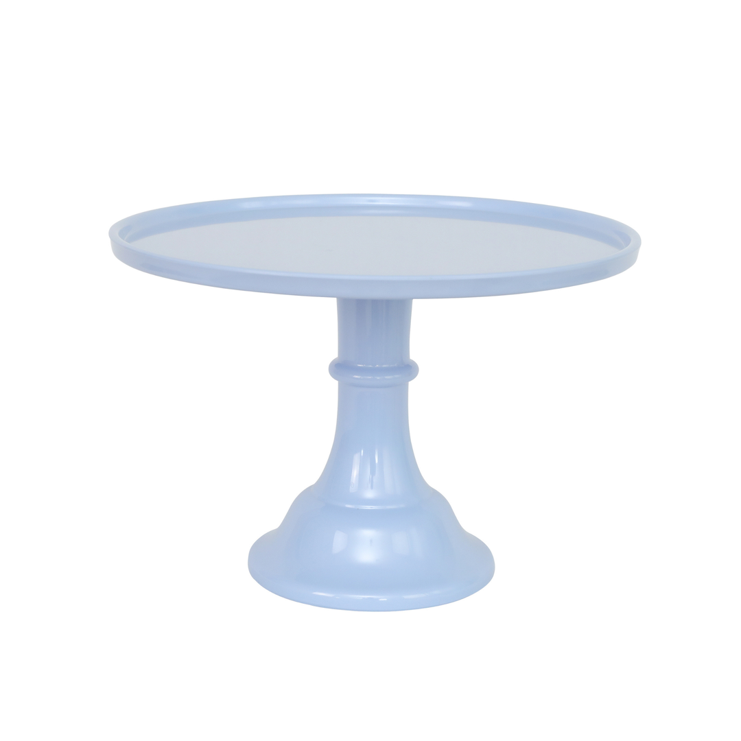 WEDGEWOOD BLUE MELAMINE CAKE STAND Joyeux Cake Stands Bonjour Fete - Party Supplies