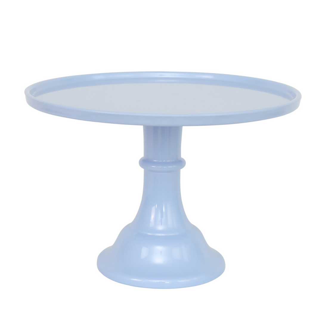 WEDGEWOOD BLUE MELAMINE CAKE STAND Joyeux Cake Stands Bonjour Fete - Party Supplies