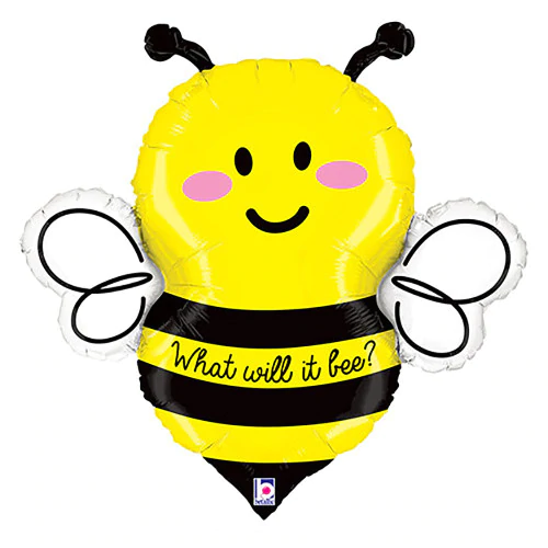 WHAT WILL IT BEE BALLOON LA Balloons Bonjour Fete - Party Supplies