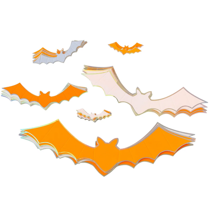 WITCHING HOUR BAG OF BATS My Mind’s Eye Pastel Halloween Party Decorations Bonjour Fete - Party Supplies