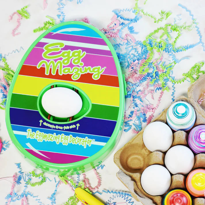 THE EGGMAZING EGG DECORATOR Hey Buddy Hey Pal Investments, LLC Easter Crafts & Egg Decorating Bonjour Fete - Party Supplies