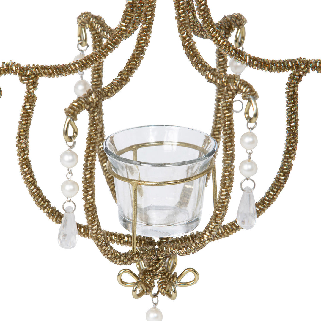 BALLROOM CHANDELIER BEADED ORNAMENT Bonjour Fête  Bonjour Fete - Party Supplies