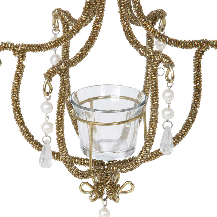 BALLROOM CHANDELIER BEADED ORNAMENT Bonjour Fête  Bonjour Fete - Party Supplies