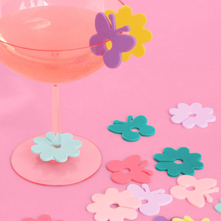 PASTEL DRINK MARKERS xo, Fetti Drinkware & Bar Bonjour Fete - Party Supplies