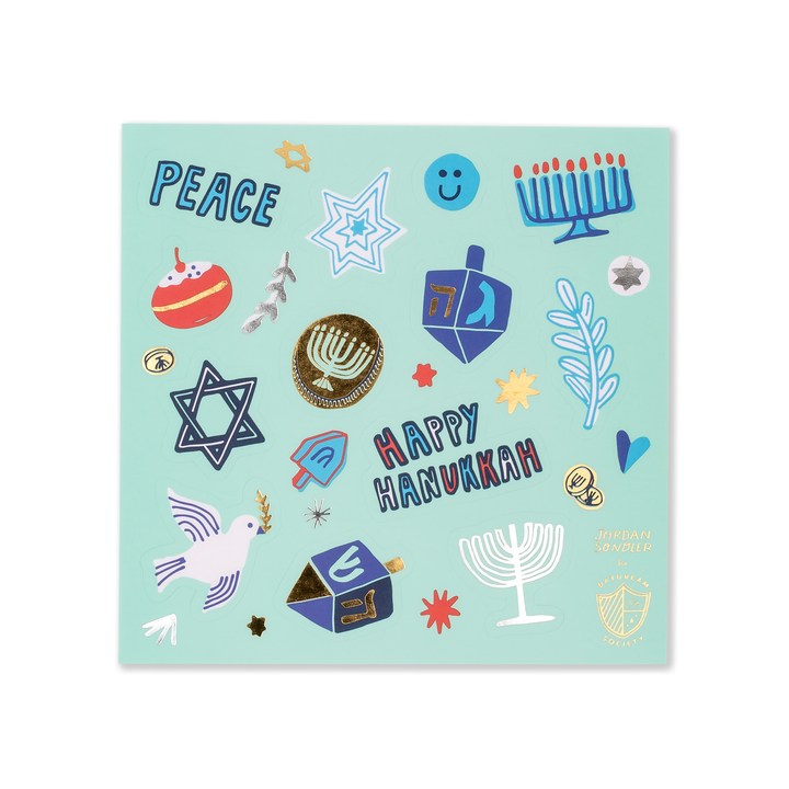 Festival Of Lights Sticker Sets - 4 Pk. Jollity & Co. + Daydream Society Bonjour Fete - Party Supplies