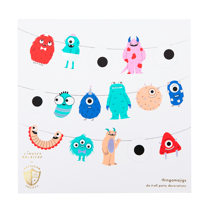 Little Monsters Thingamajigs - 16 Pk. Jollity & Co. + Daydream Society Bonjour Fete - Party Supplies
