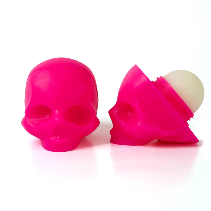 Hop Pink Skull Lip Balm Rebels Refinery 0 Faire Bonjour Fete - Party Supplies