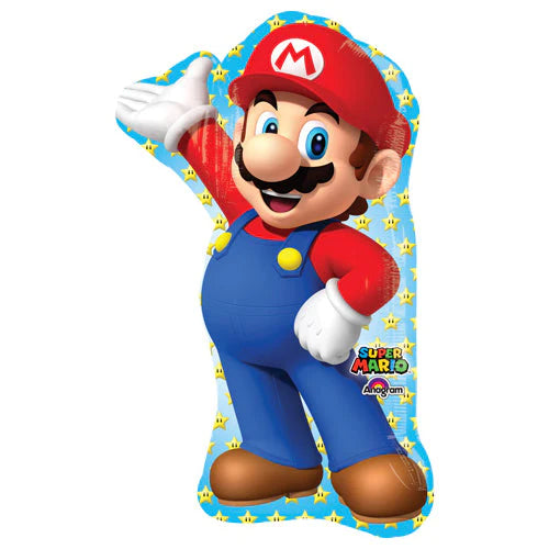 MARIO BROS. BALLOON LA Balloons Bonjour Fete - Party Supplies