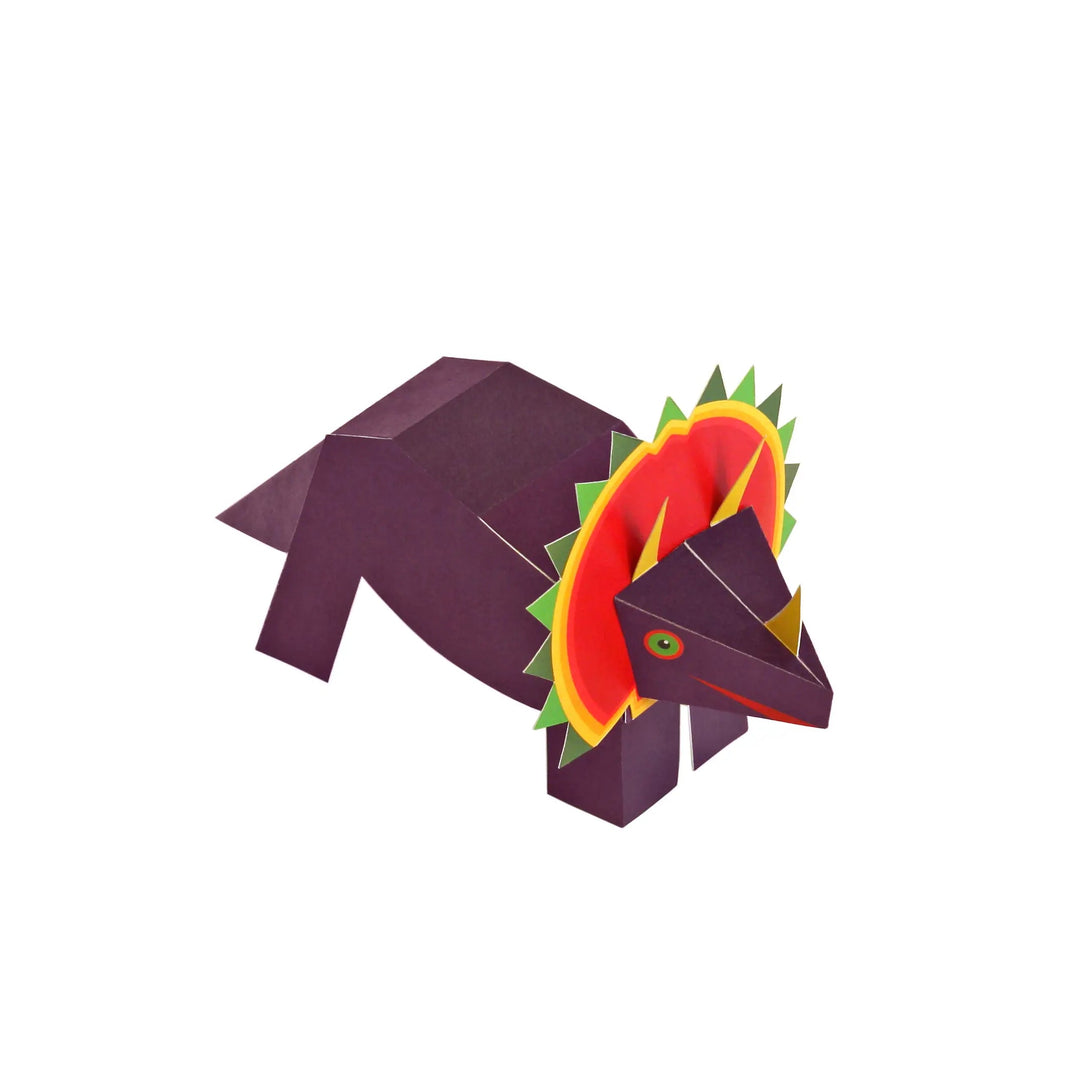 DINOSAURS PAPER TOYS pukaca Arts & Crafts Bonjour Fete - Party Supplies