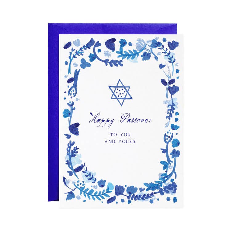 Happy Passover - Greeting Card Mr. Boddington's Studio Bonjour Fete - Party Supplies