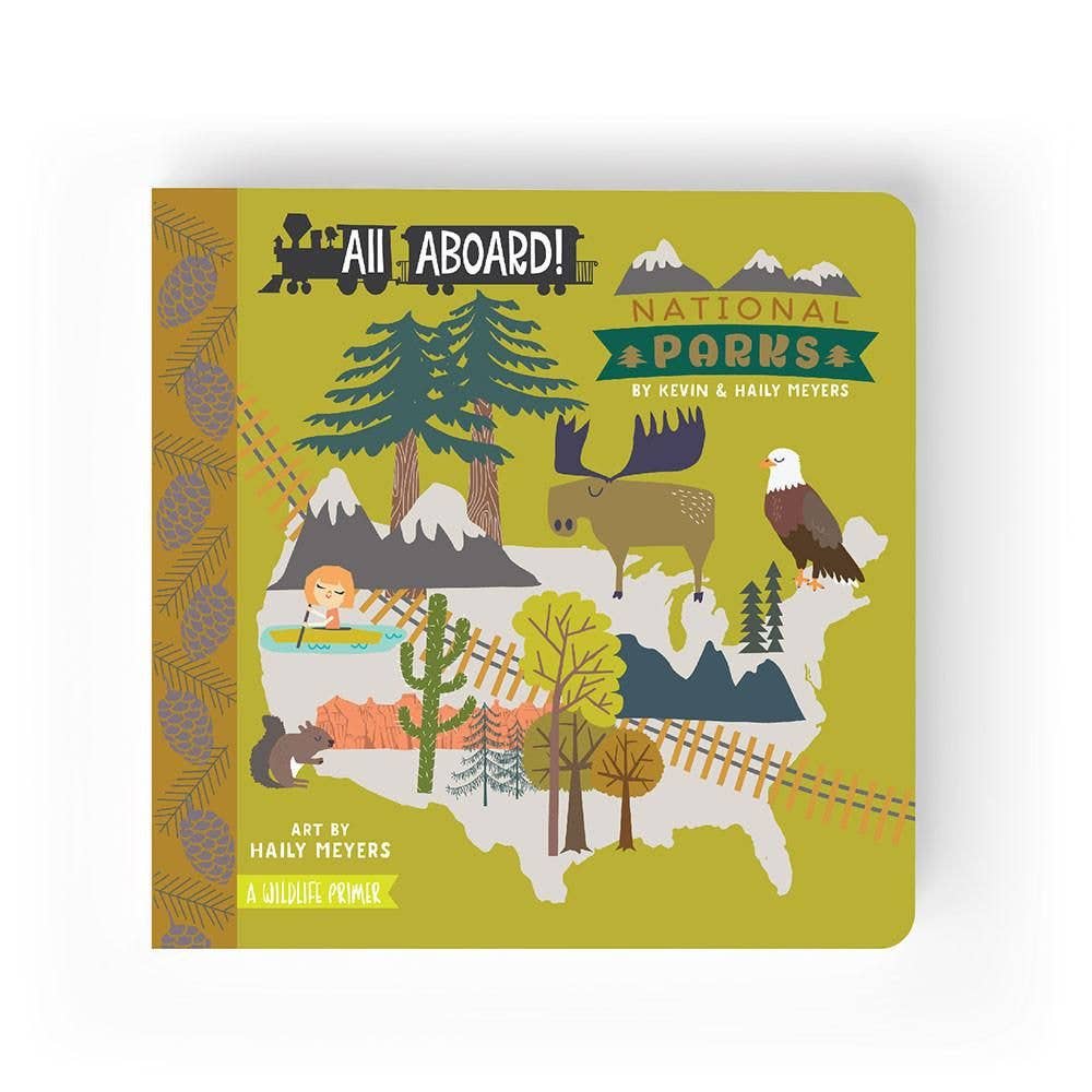 All Aboard National Parks Children's Book Lucy Darling Bonjour Fete - Party Supplies