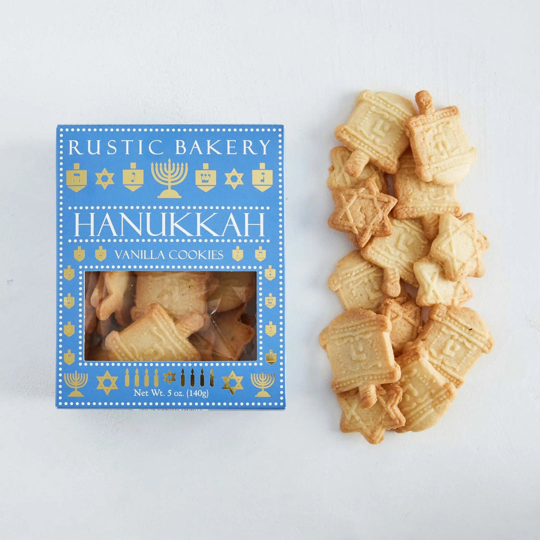 Hanukkah Cookies (12 Boxes) Rustic Bakery Christmas Holiday Baking Bonjour Fete - Party Supplies