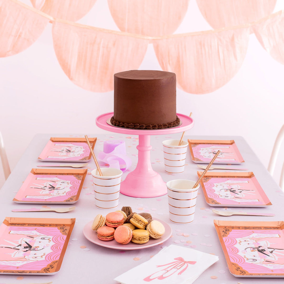 PIROUETTE BALLET THEMED GUEST NAPKINS Jollity & Co. + Daydream Society Napkins Bonjour Fete - Party Supplies