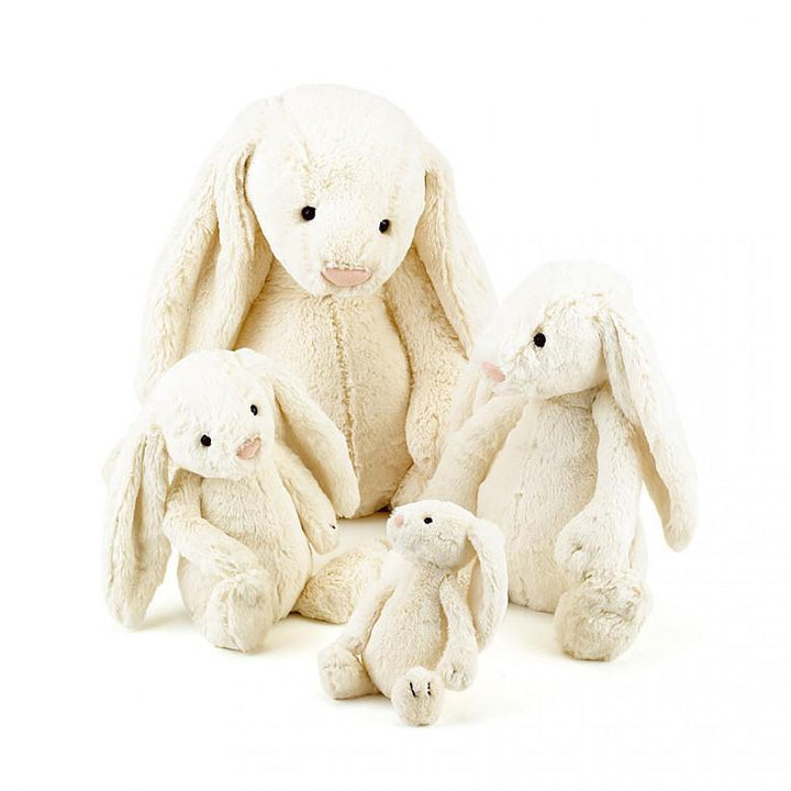 BASHFUL CREAM BUNNY BY JELLYCAT Jellycat Dolls & Stuffed Animals Bonjour Fete - Party Supplies