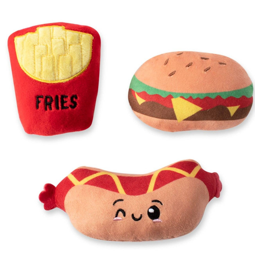 3 Piece Small Dog Toy Set - Fast Food Petshop by Fringe Studio 0 Faire default Bonjour Fete - Party Supplies