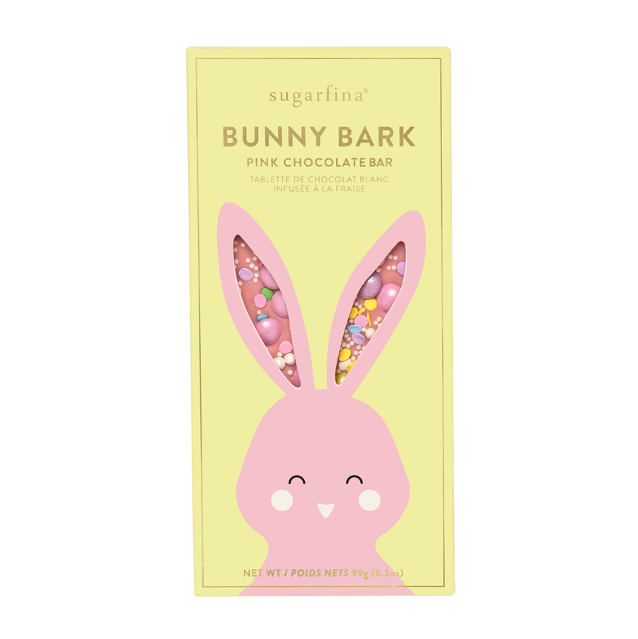 Bunny Bark Pink Chocolate Bar Bonjour Fete Party Supplies Easter Candy