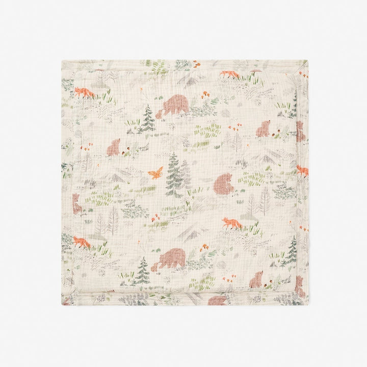 BEAR PRINT BLANKIE Elegant Baby Baby Bonjour Fete - Party Supplies