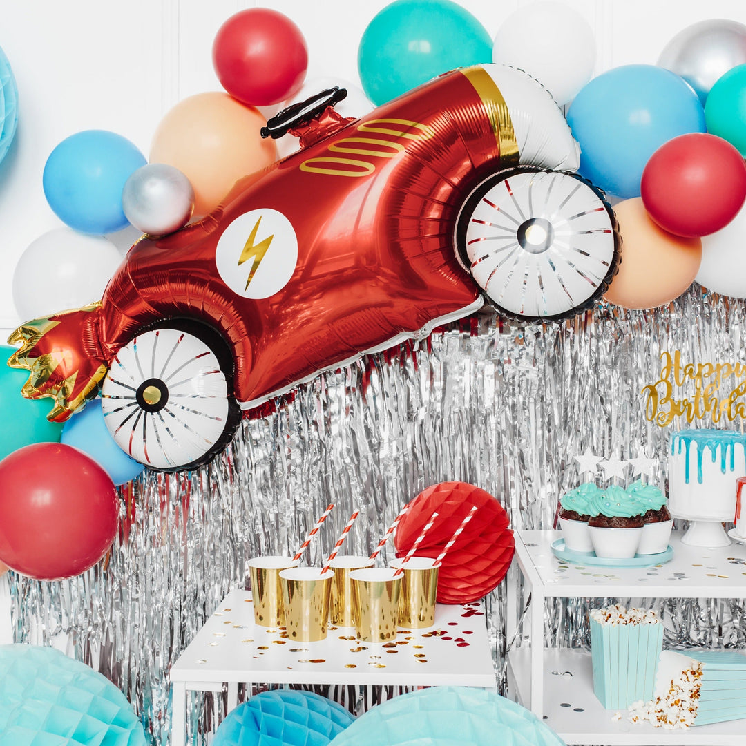 RETRO CAR BALLOON Party Deco Balloons Bonjour Fete - Party Supplies