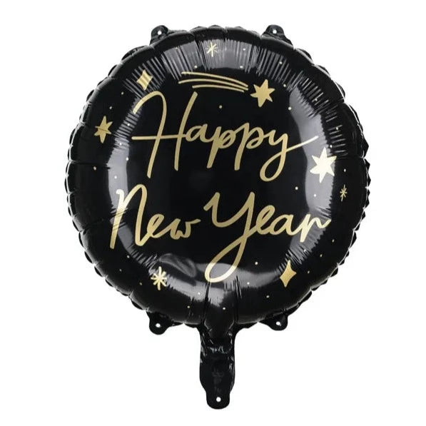 HAPPY NEW YEAR BALLOON Party Deco Bonjour Fete - Party Supplies