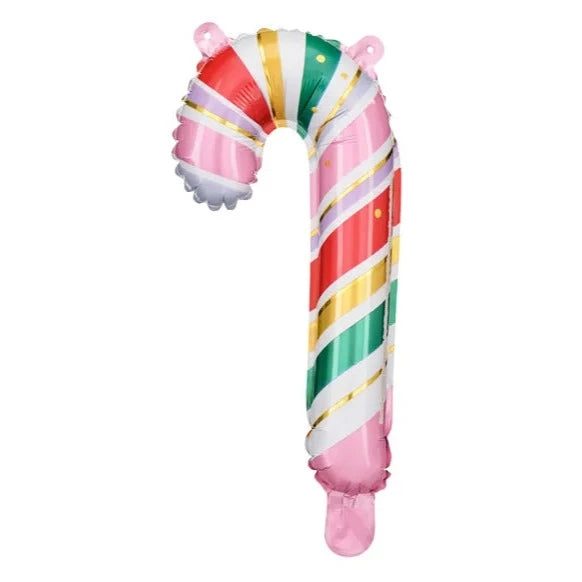COLORFUL CANDY CANE BALLOON Party Deco Christmas Party Decor Bonjour Fete - Party Supplies