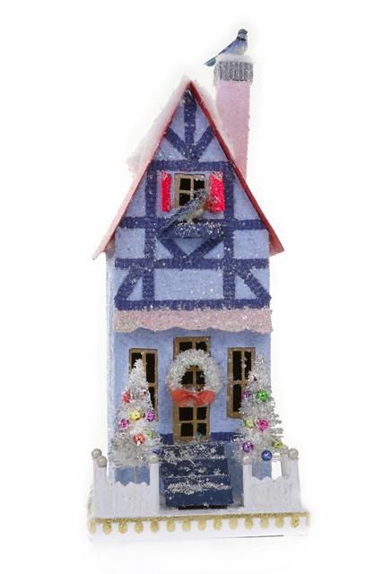 BLUEJAY MANOR HOUSE Cody Foster Co. Christmas House Bonjour Fete - Party Supplies