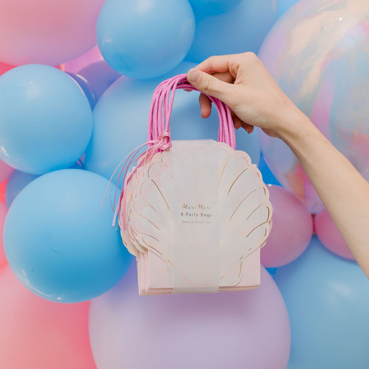 MERMAID FAVOR BAGS Meri Meri Favor Bag Bonjour Fete - Party Supplies