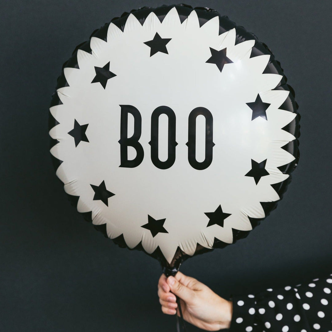 VINTAGE HALLOWEEN BOO BALLOON My Mind's Eye Halloween Balloons Bonjour Fete - Party Supplies