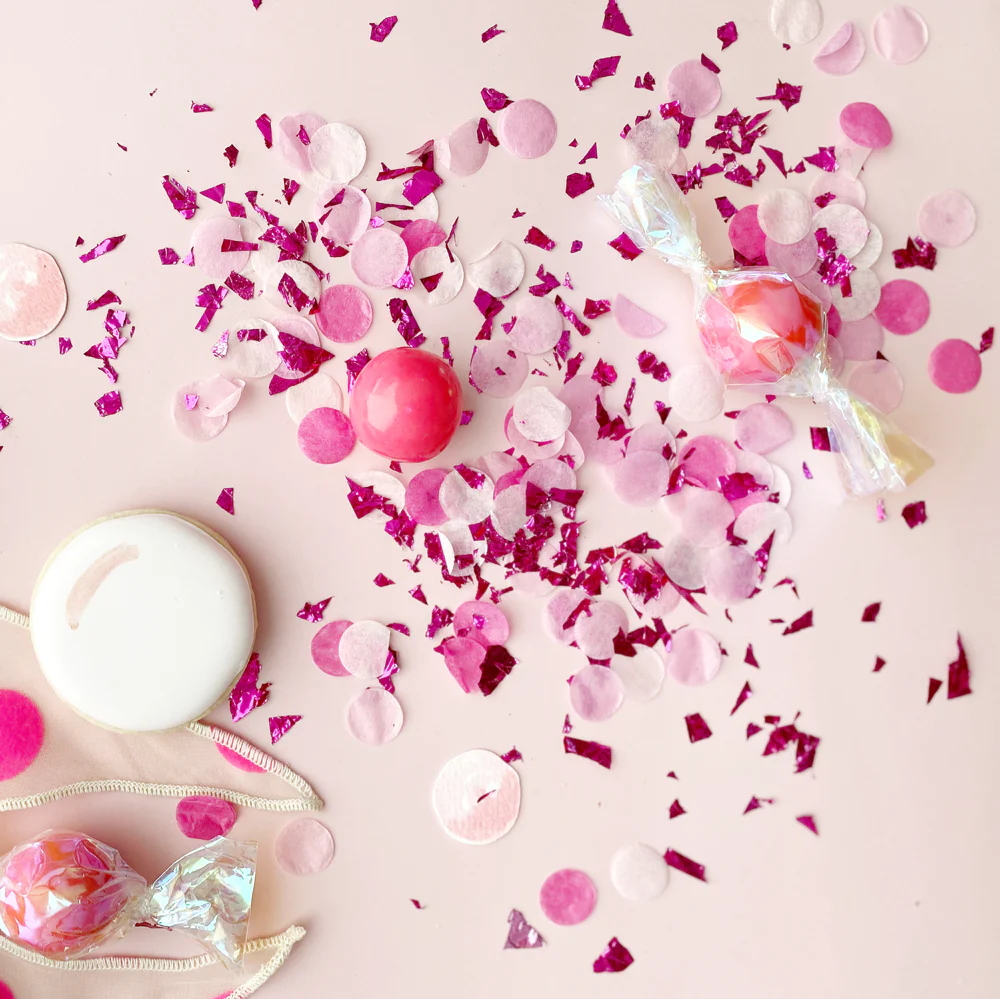 Pink Bubblegum Confetti Bonjour Fete Party Supplies Confetti