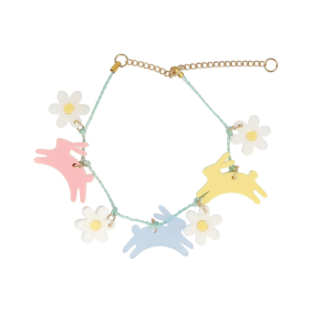 BUNNY & DAISY BRACELET Meri Meri Kid's Accessories & Costumes Bonjour Fete - Party Supplies