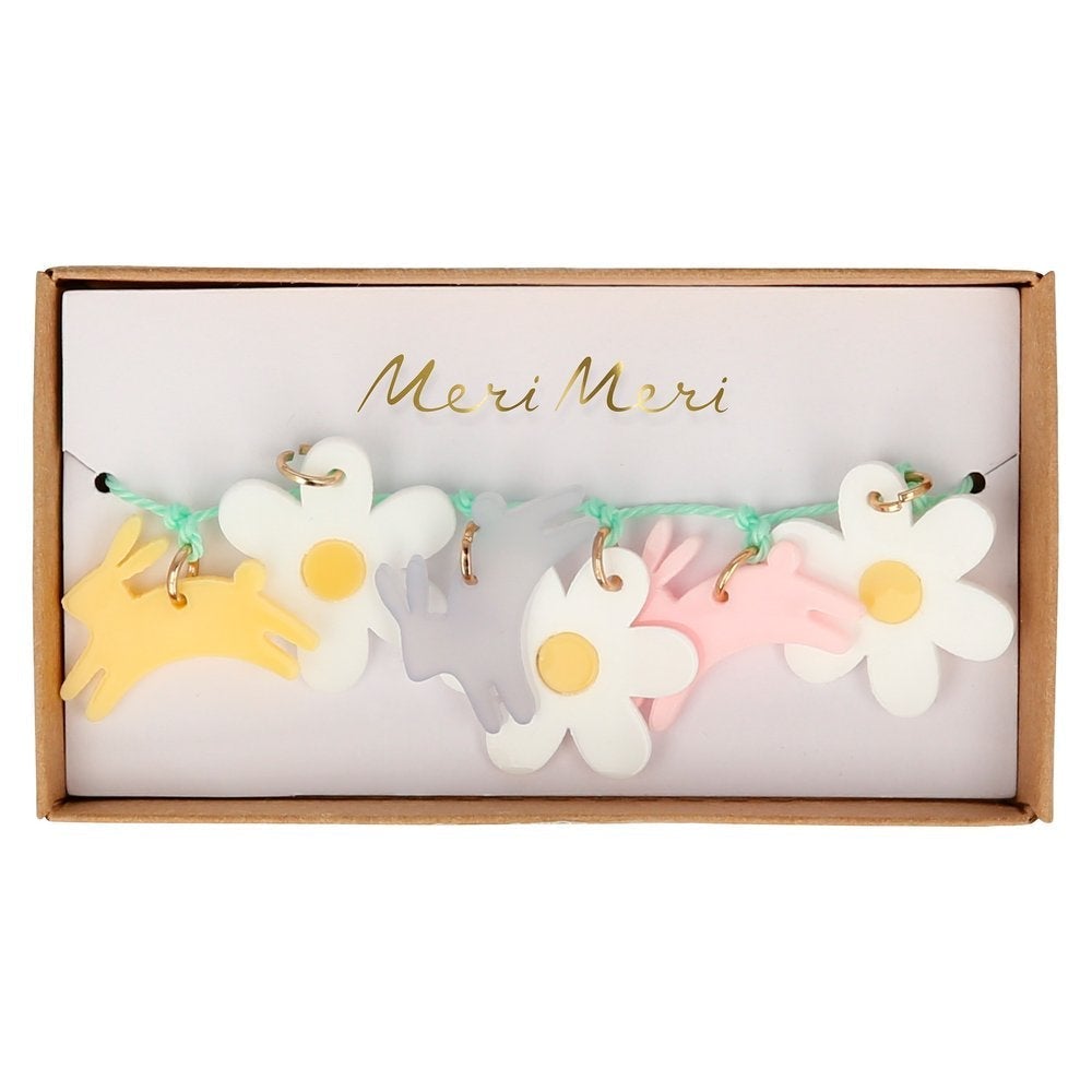 BUNNY & DAISY BRACELET Meri Meri Kid's Accessories & Costumes Bonjour Fete - Party Supplies