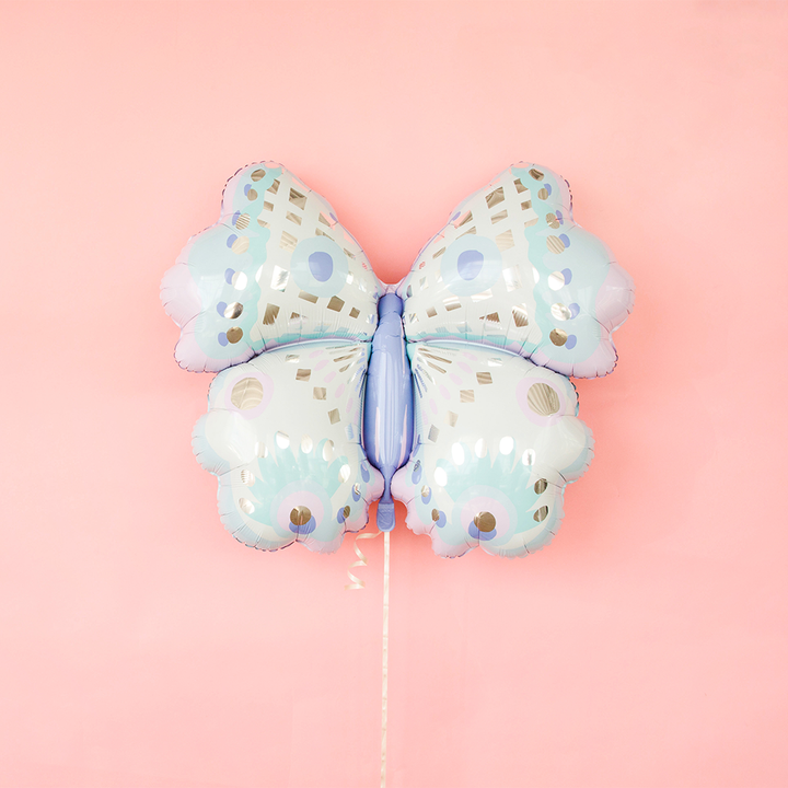 FLUTTER BUTTERFLY MYLAR BALLOON Jollity & Co. + Daydream Society Balloon Bonjour Fete - Party Supplies