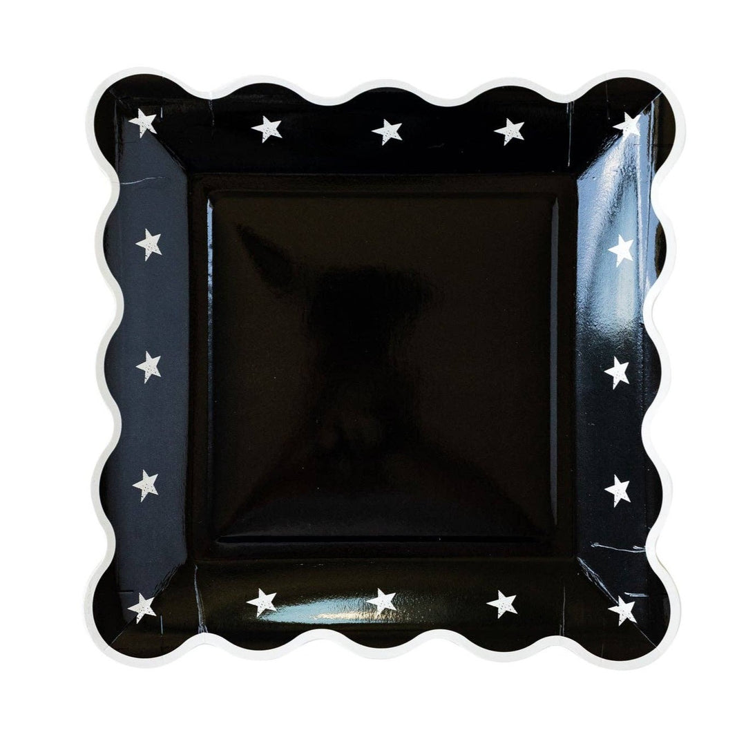 NIGHT SKY SCALLOP PLATE