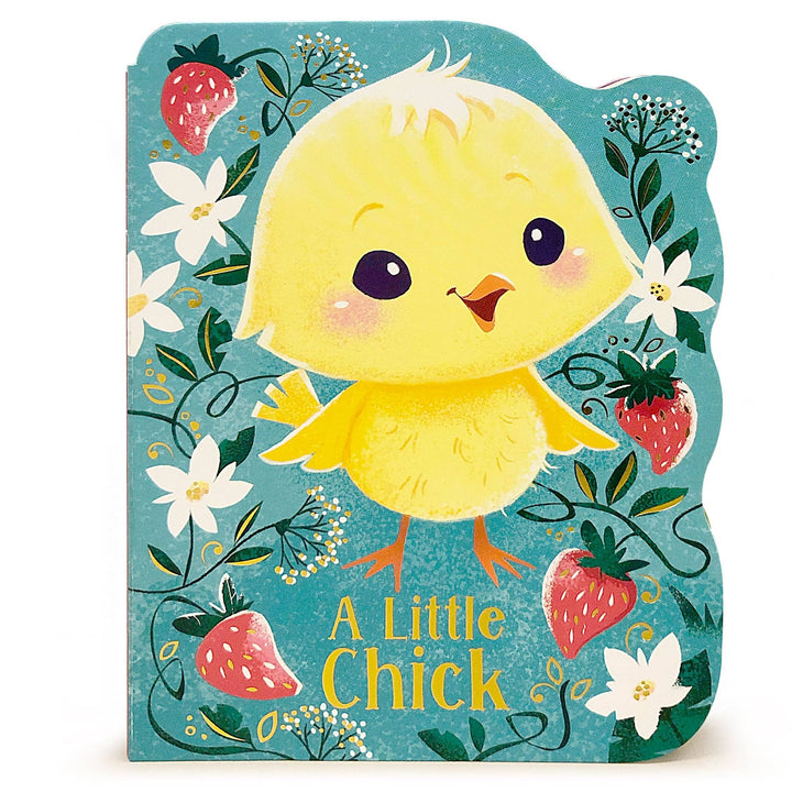 A Little Chick Shaped Board Book Bonjour Fete Party Supplies Easter Gifts & Basket Fillers
