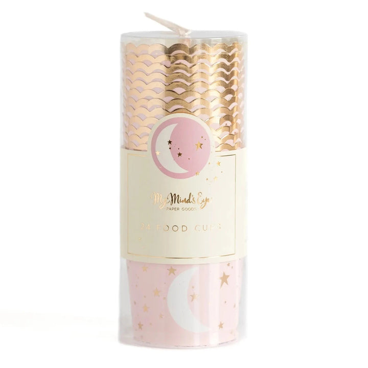 PINK BABY FOOD CUPS Bonjour Fête Bonjour Fete - Party Supplies