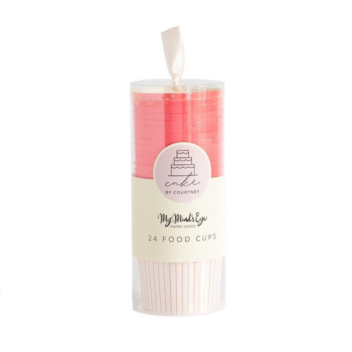 CAKE BY COURTNEY PINK CUPCAKE BAKING CUPS My Mind's Eye Treat Cups Bonjour Fete - Party Supplies