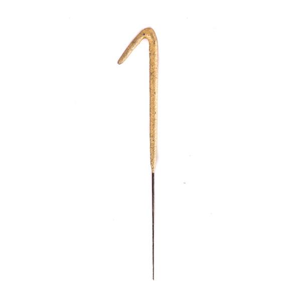 GOLD NUMBER SPARKLERS TOPS MALIBU Sparkler 1 Bonjour Fete - Party Supplies